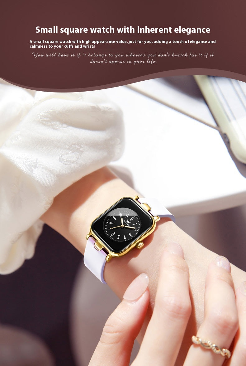 Orologio cinturino silicone da donna