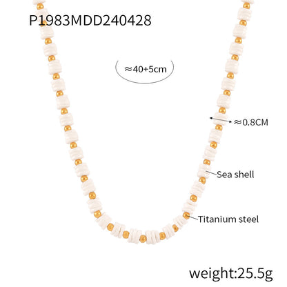 Set Collana e Braccialetto Conchiglia