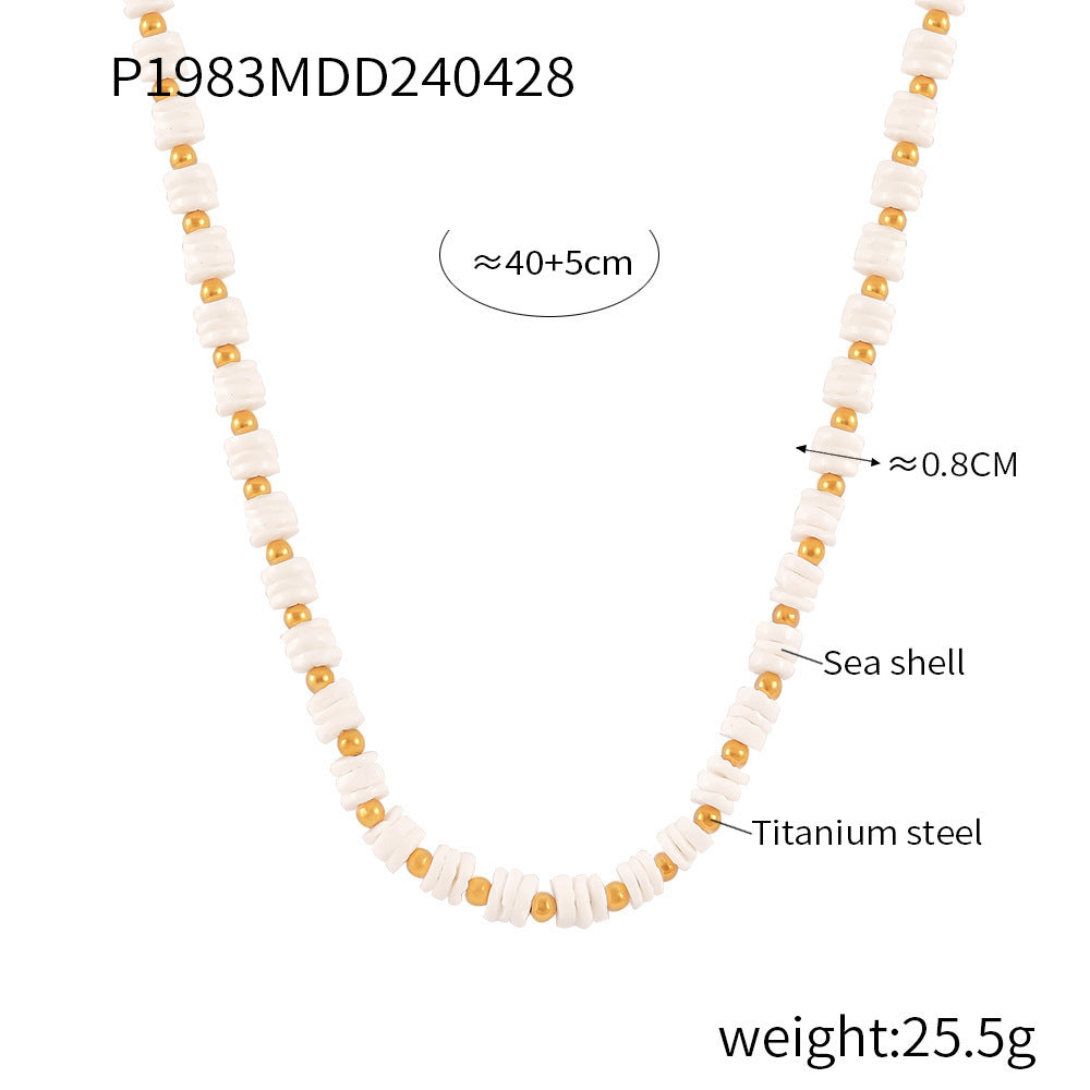 Set Collana e Braccialetto Conchiglia