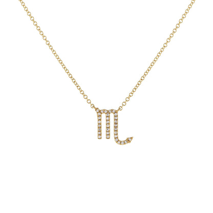 Collana zodiacale con zirconi
