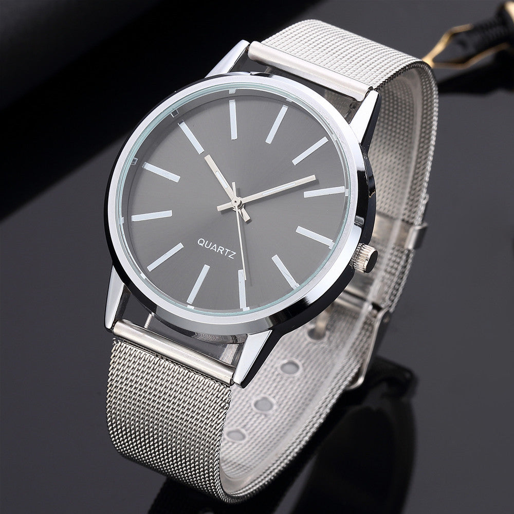 Orologio acciaio lineare
