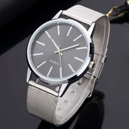 Orologio acciaio lineare