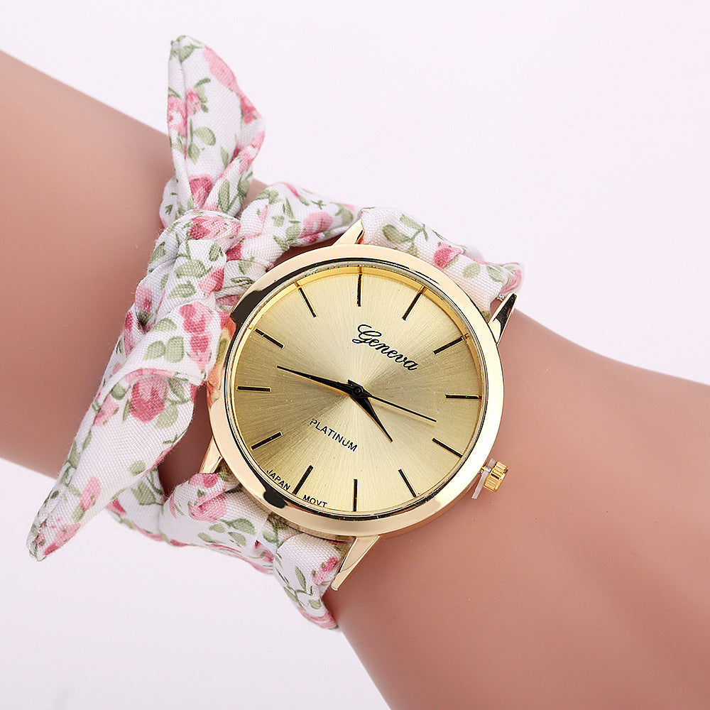Orologio da donna cinturino stoffa