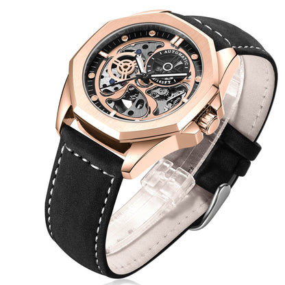 Orologio uomo meccanico casual