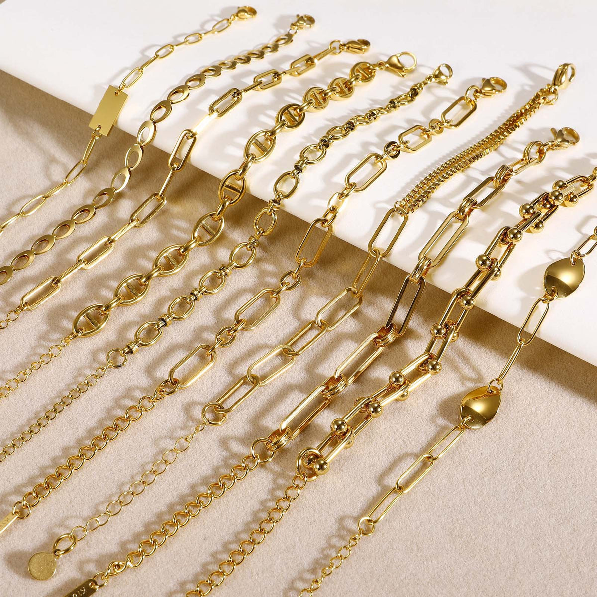 Bracciale Acciaio Dorato
