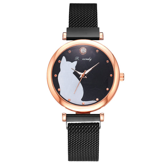 Orologio e Braccialetto Gatto