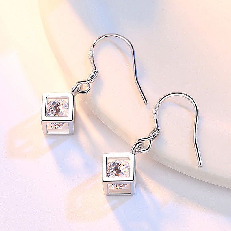 Collana cubo zircone