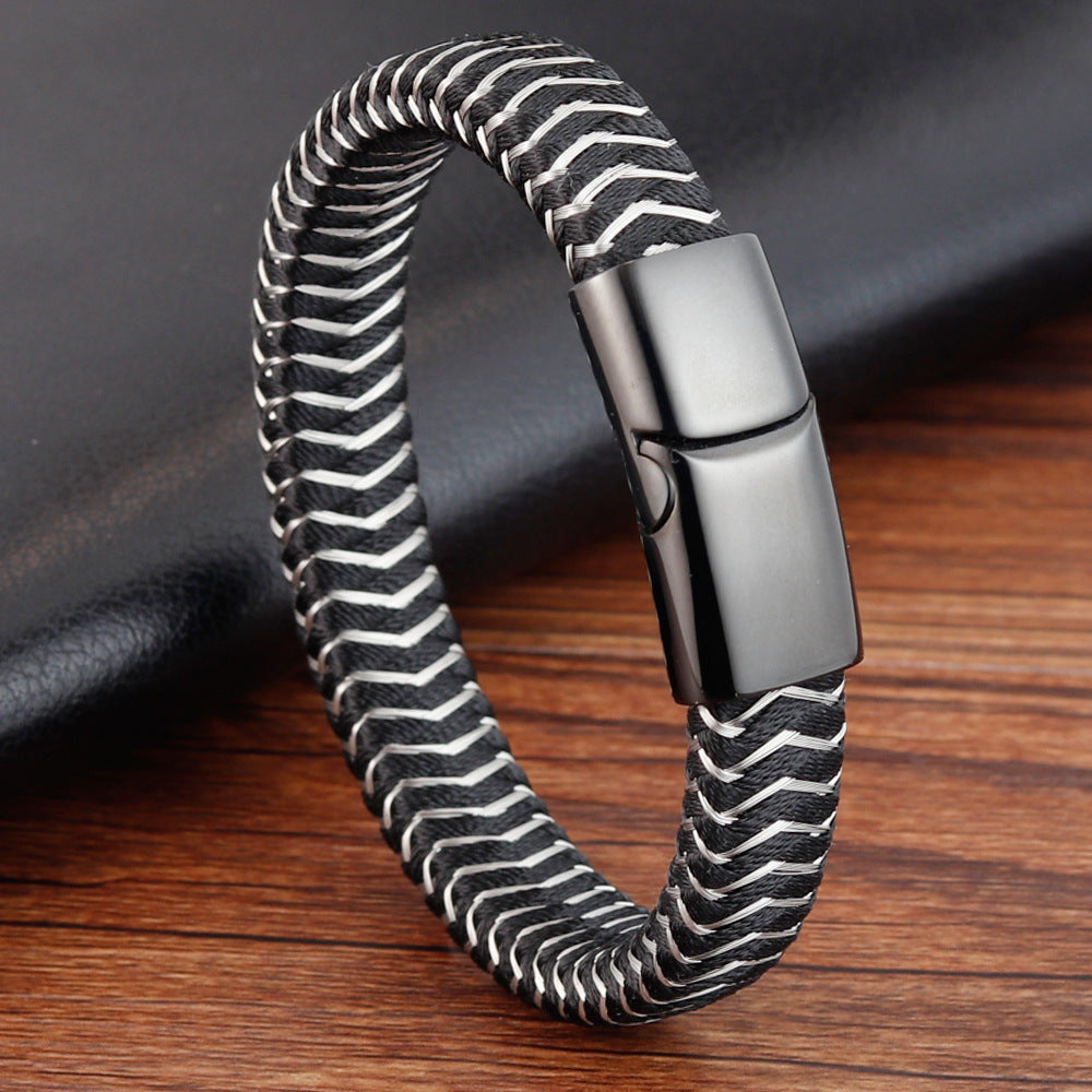 Bracciale charm magnetico doppio