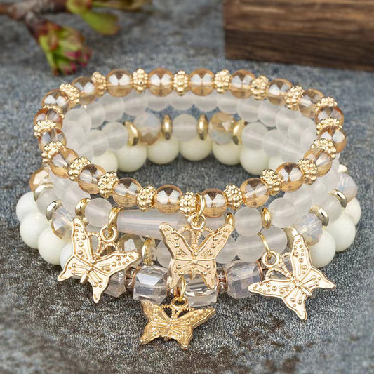 Bracciale elastico farfalla