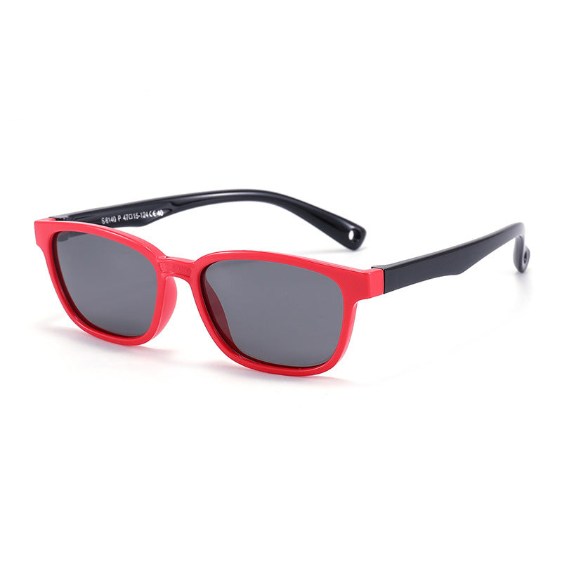Occhiali da sole bambini silicone quadrati