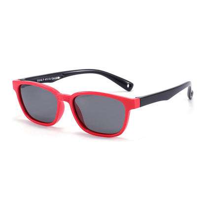 Occhiali da sole bambini silicone quadrati