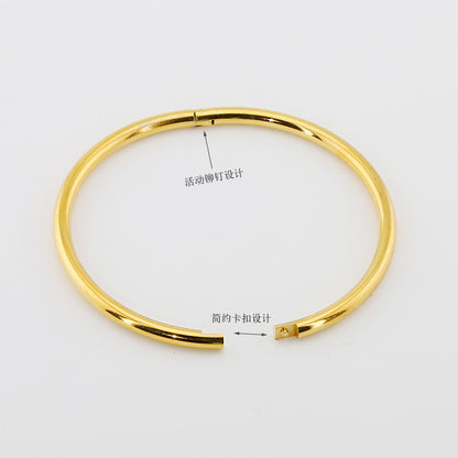 Braccialetto Titanio Oro