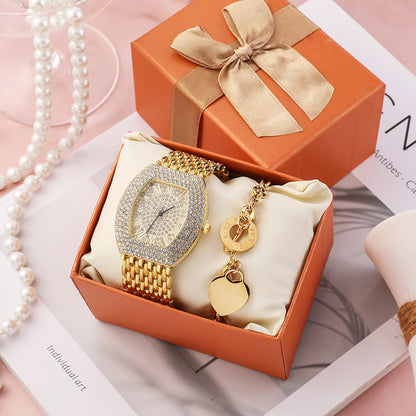 Orologio donna acciaio a botte
