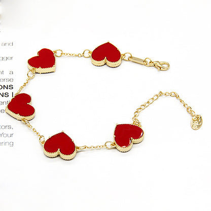 Bracciale farfalla e cuore