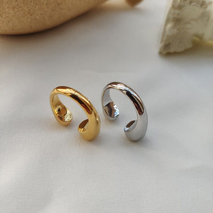 Anello regolabile placcato oro