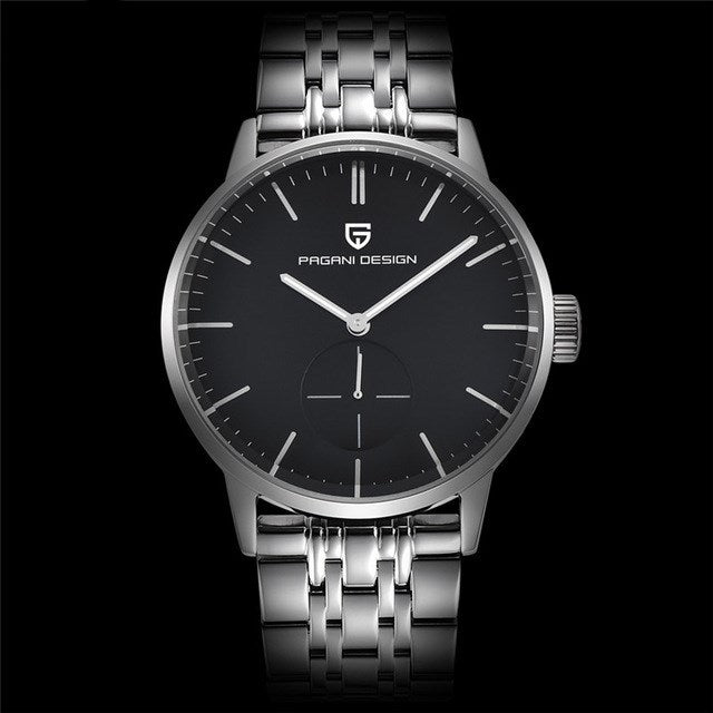Orologio al quarzo in acciaio