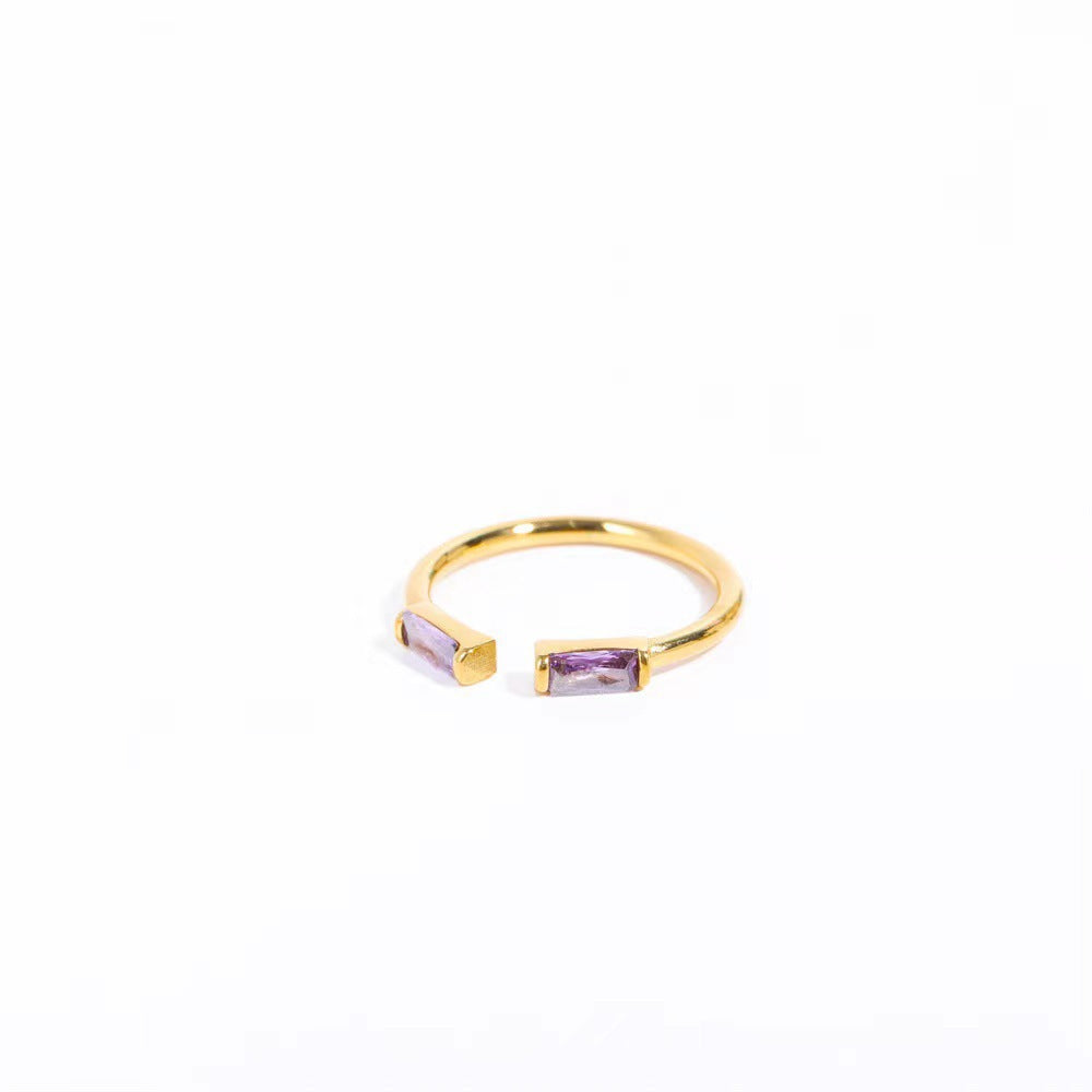 Anello zodiaco pietra di nascita