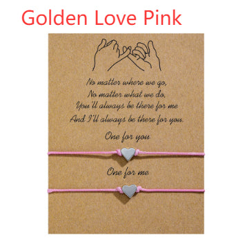 Bracciale doppio cuore