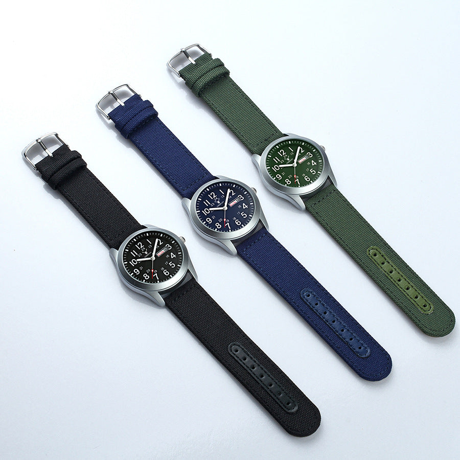 Orologio sportivo impermeabile in tela