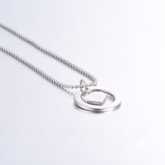 Collana cuore europeo-americana