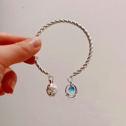 Bracciale campanelle geometriche