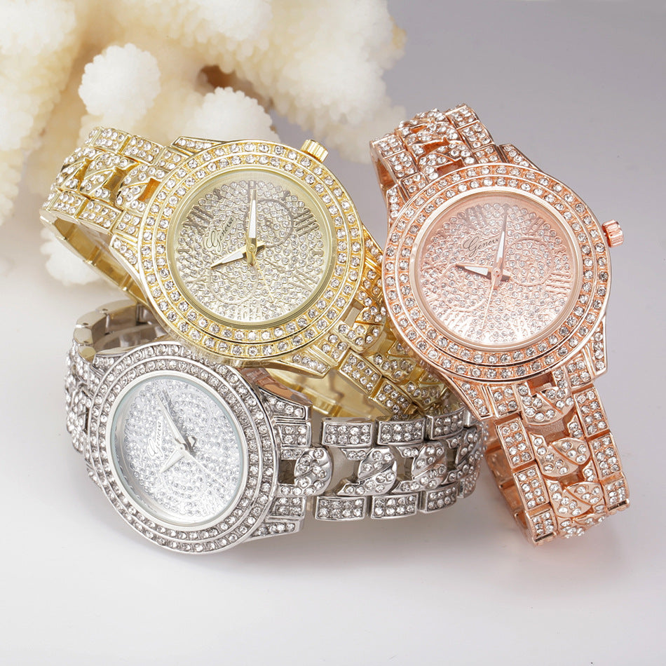 Orologio strass in metallo