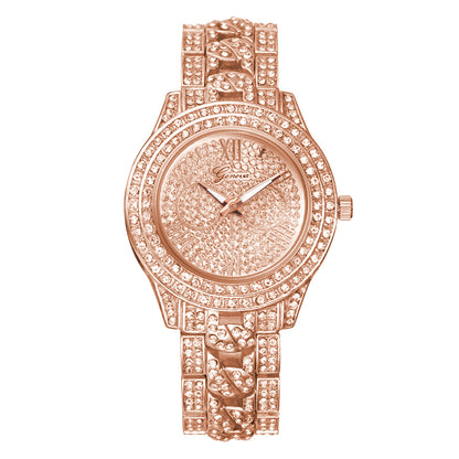 Orologio strass in metallo