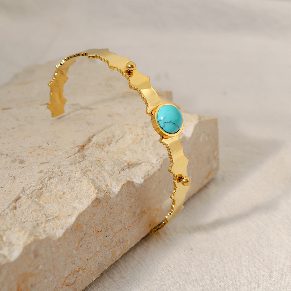 Bracciale pietra naturale blu