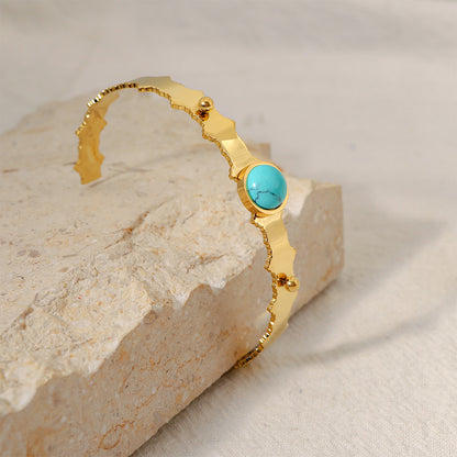 Bracciale pietra naturale blu