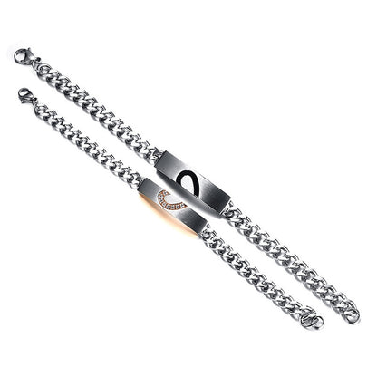 Bracciale Coppia Puzzle