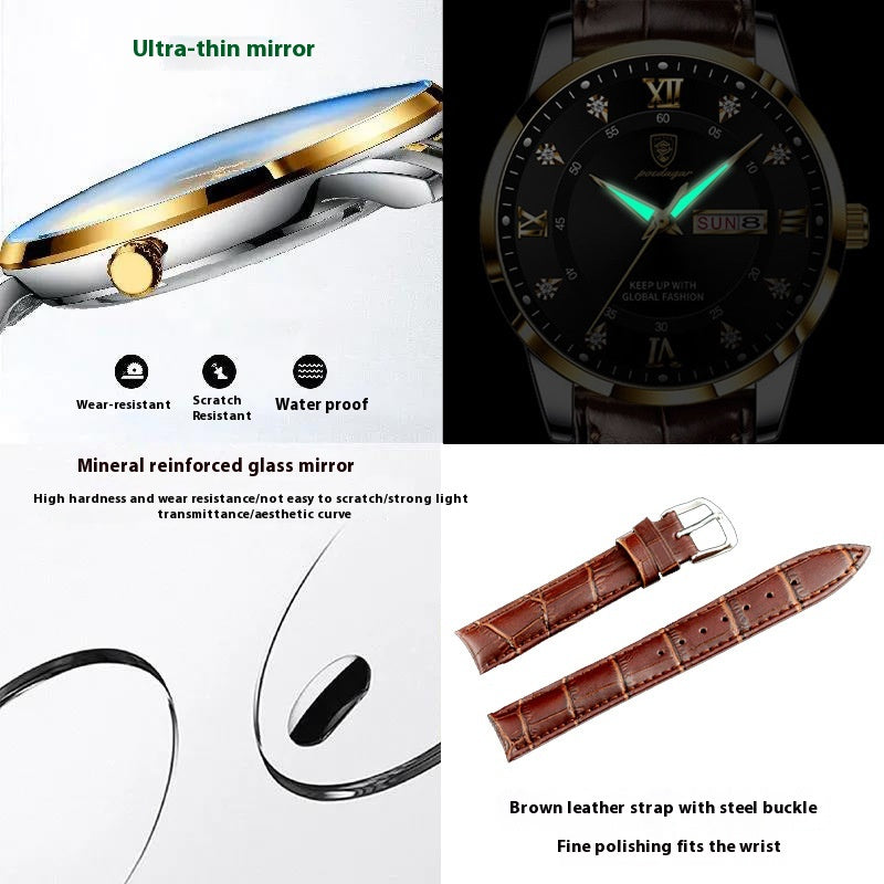 Orologio uomo ultra-sottile