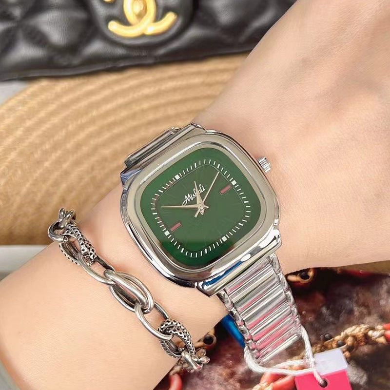 Orologio donna acciaio quadrante grande