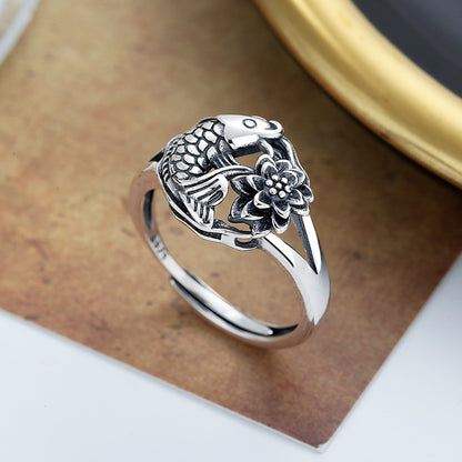 Anello Loto e Carpa