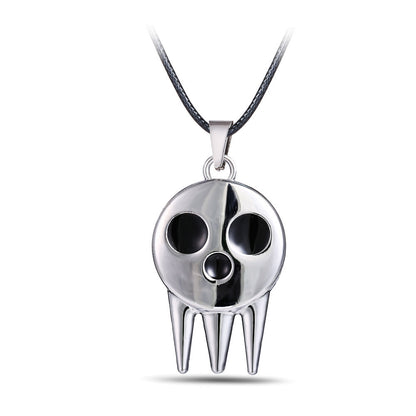 Collana cordino pelle gialla
