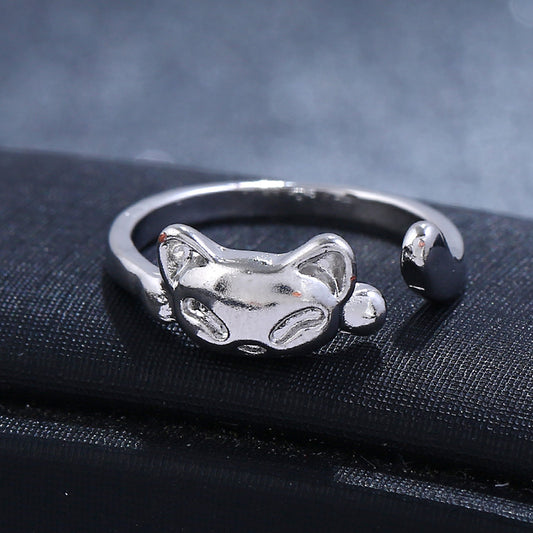 Anello gatto per mignolo