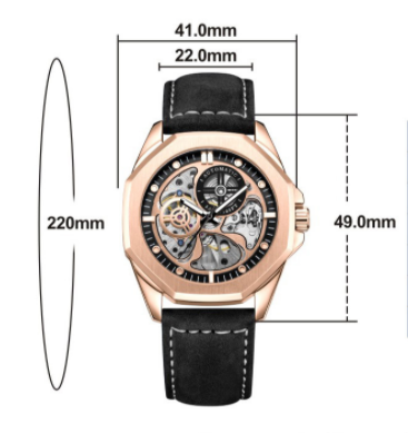 Orologio uomo meccanico casual