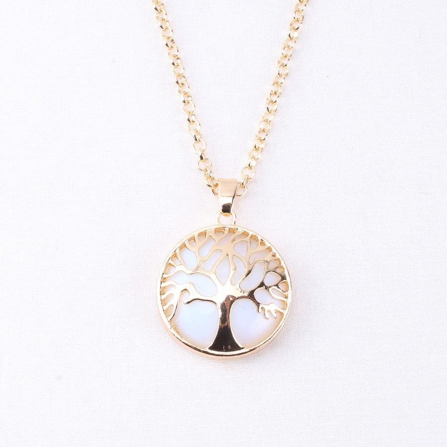Collana albero della vita in pietra naturale