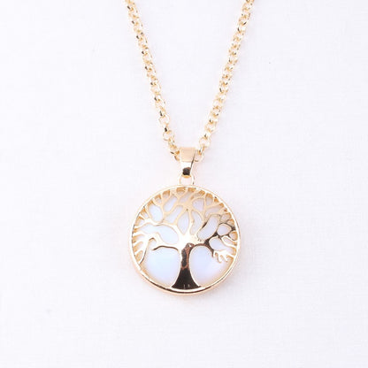 Collana albero della vita in pietra naturale
