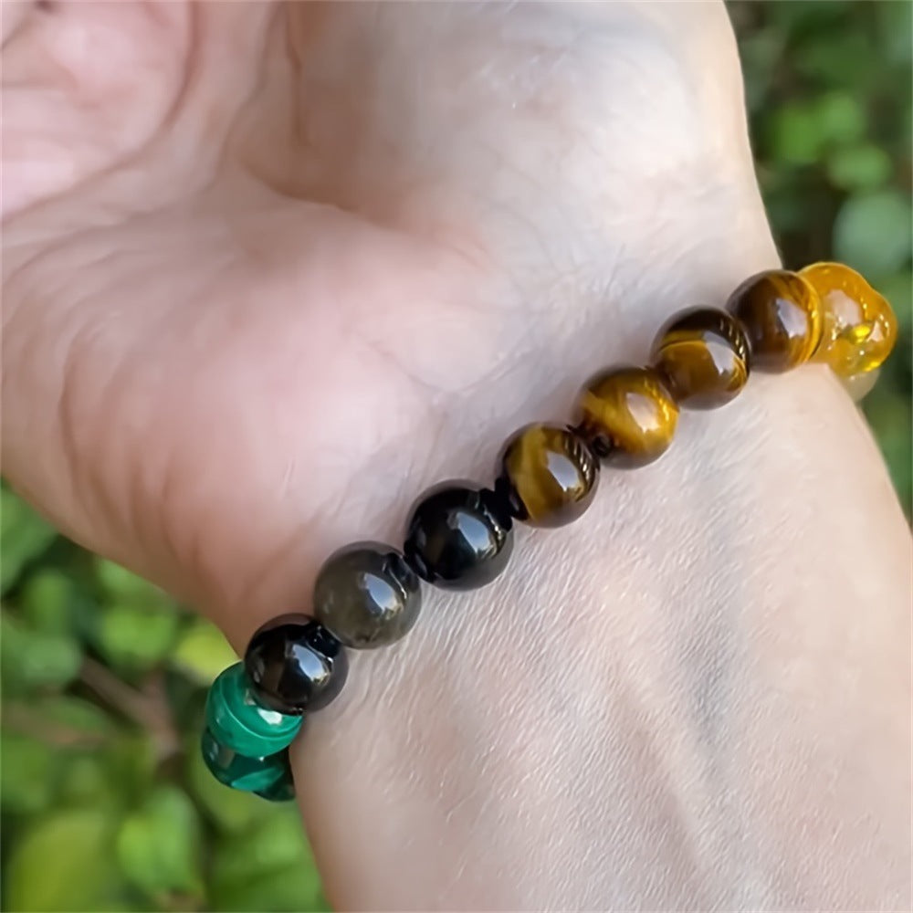 Bracciale pietre naturali e cristallo