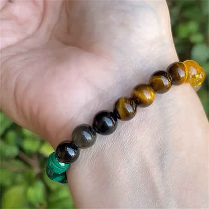 Bracciale pietre naturali e cristallo