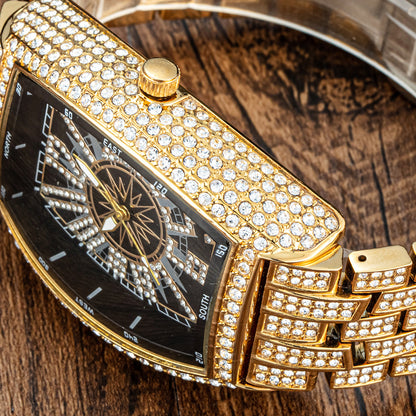 Orologio quadrante ampio a secchio