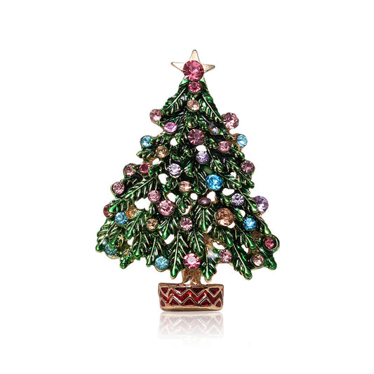Spilla albero di Natale