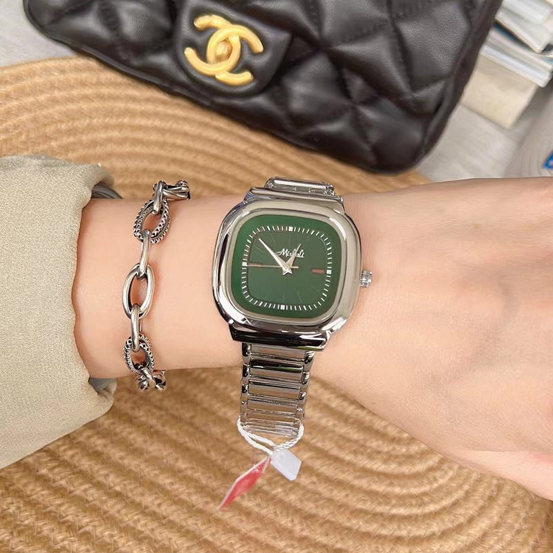 Orologio donna acciaio quadrante grande
