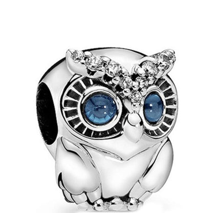 Braccialetto argento perle blu