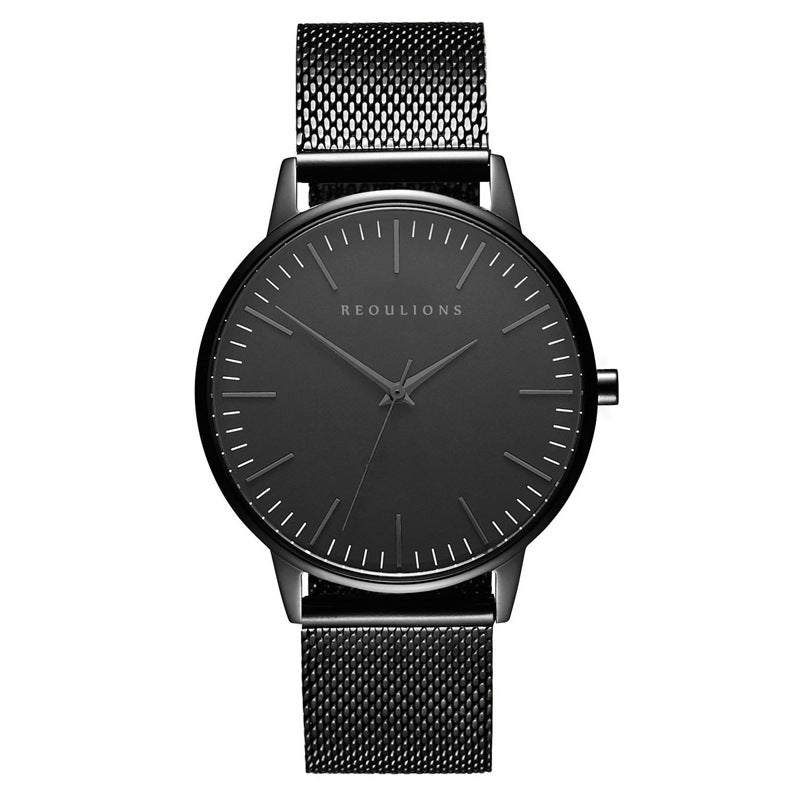 Orologio cinturino mesh semplice