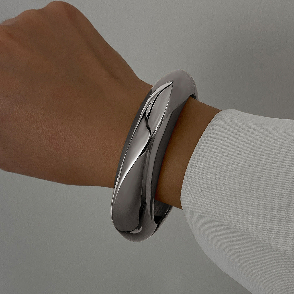 Bracciale Metallo Lucido