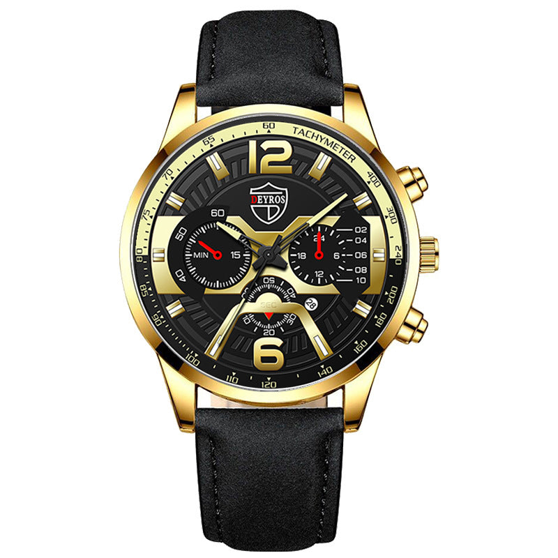Orologio uomo calendario inox