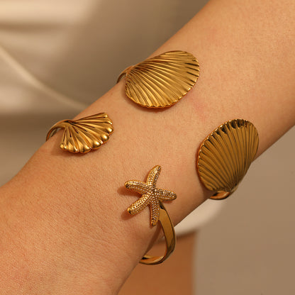 Bracciale stella marina conchiglia