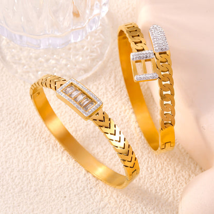 Bracciale titanio raffinato