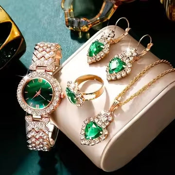 Orologio cristalli colorati